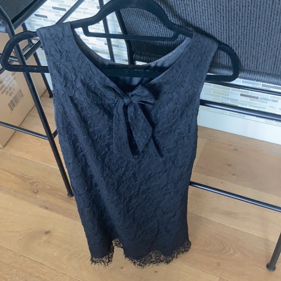 Velvet Lace Mini Dress - Picture 2 of 6